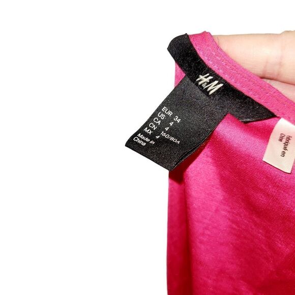 H&M Pink Cap Sleeve Dress - Picture 7 of 7